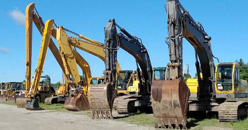 line upHeavy construction equipment for hire Tanzania